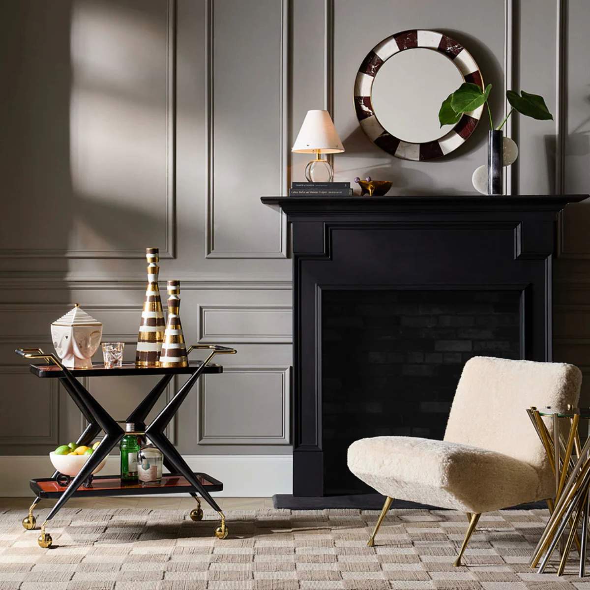 Jonathan Adler Gainsbourg Slipper Chair