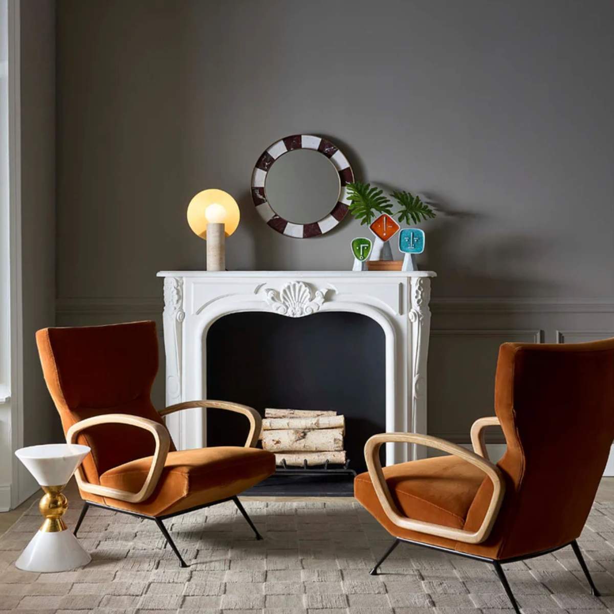 Jonathan Adler Gainsbourg Wing Chair