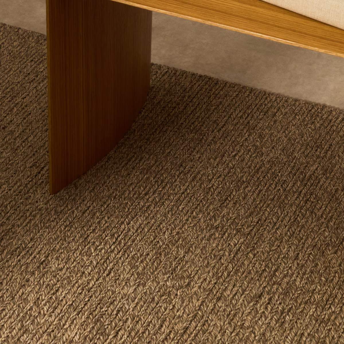 Kave Home Galinda taupe rug made of synthetic fibres
