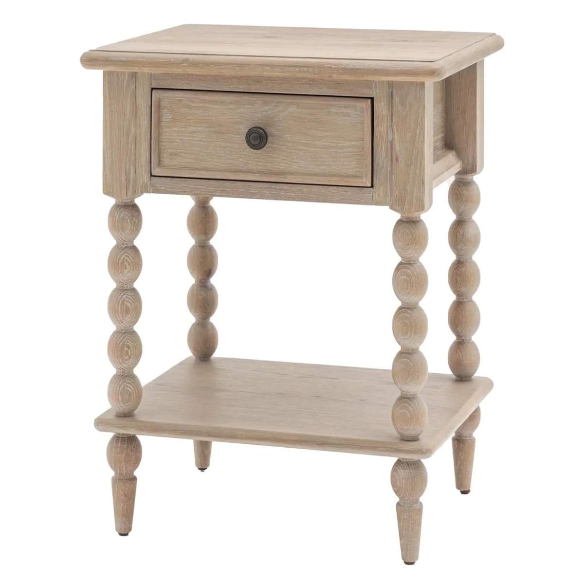 Gallery Direct Artisan 1 Drawer Bedside 470x400x600mm