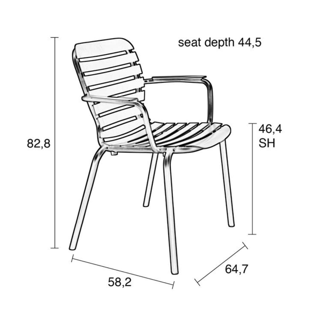 Zuiver Garden Armchair Vondel