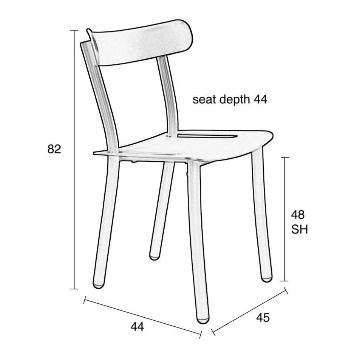 Zuiver Garden Chair Friday