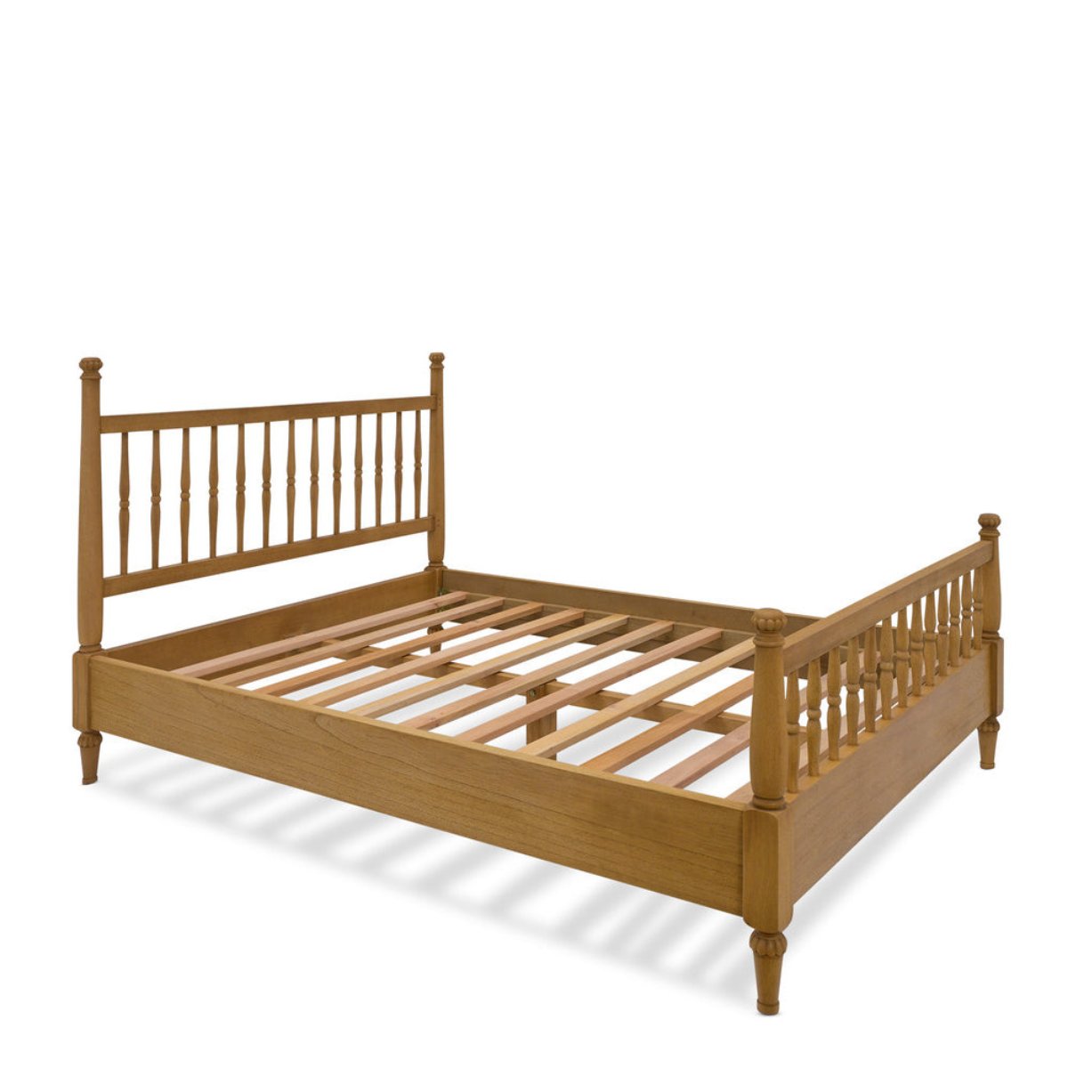 Garden Trading Barton King Bed - Natural - Wood