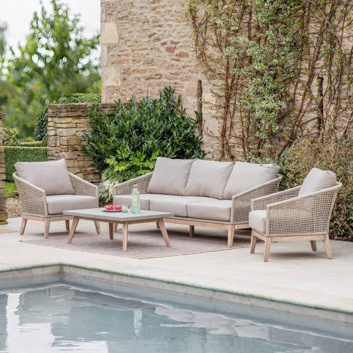 Garden Trading Lynton 3 Seater Sofa Set