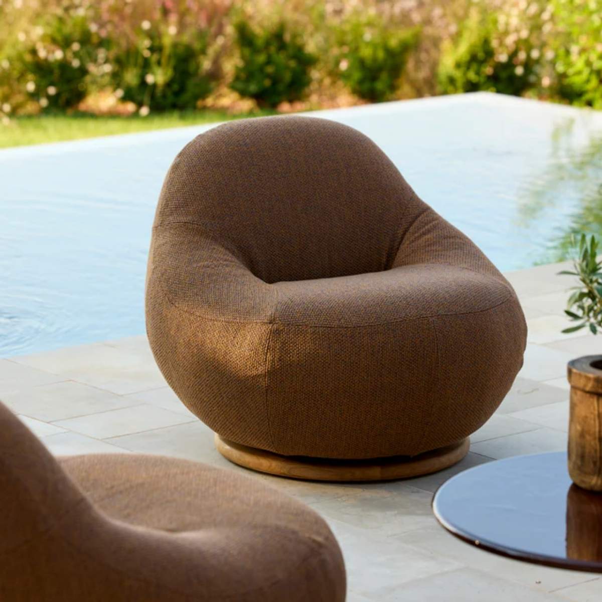 Cane-line Gem Lounge Chair W/Teak Swivel