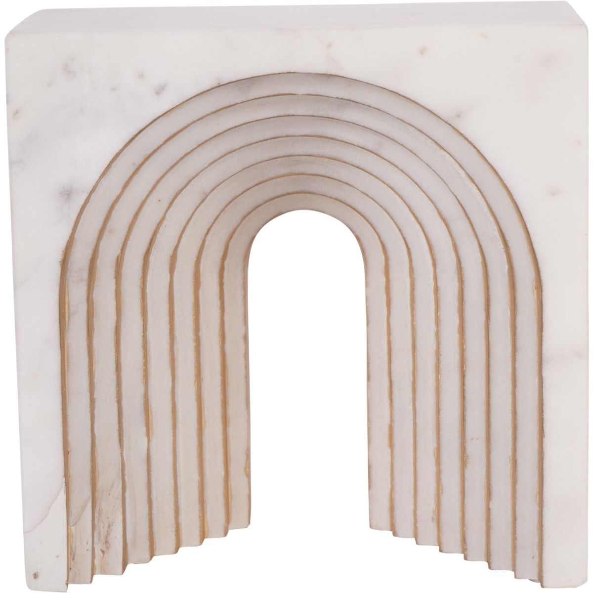 Libra Interiors Genoa White Marble Decorative Sculpture