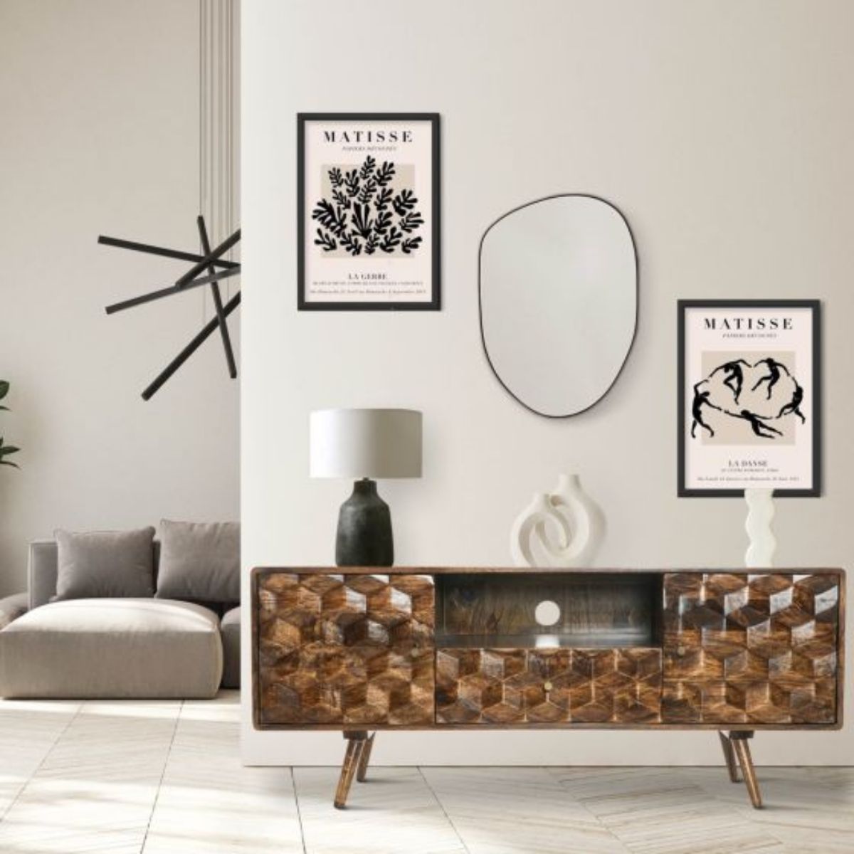 Trade Furniture Geo Mango 145cm Media Unit