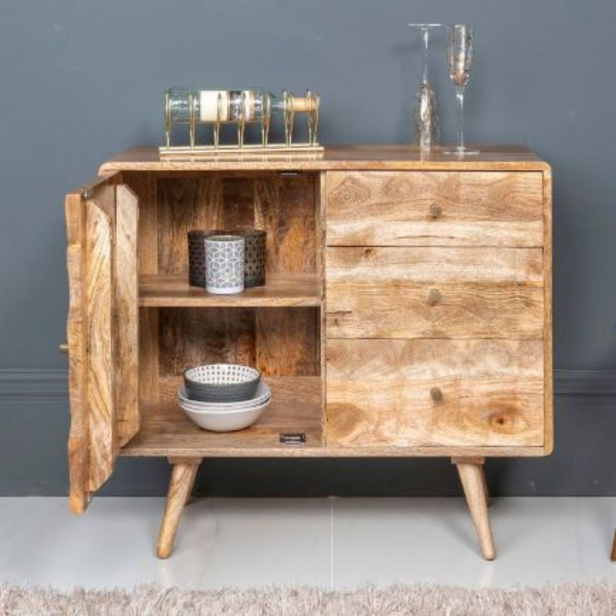 Trade Furniture Geo Mango 85cm Sideboard