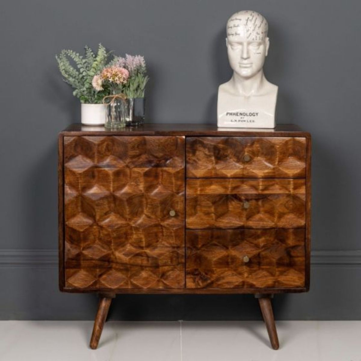 Trade Furniture Geo Mango 85cm Sideboard