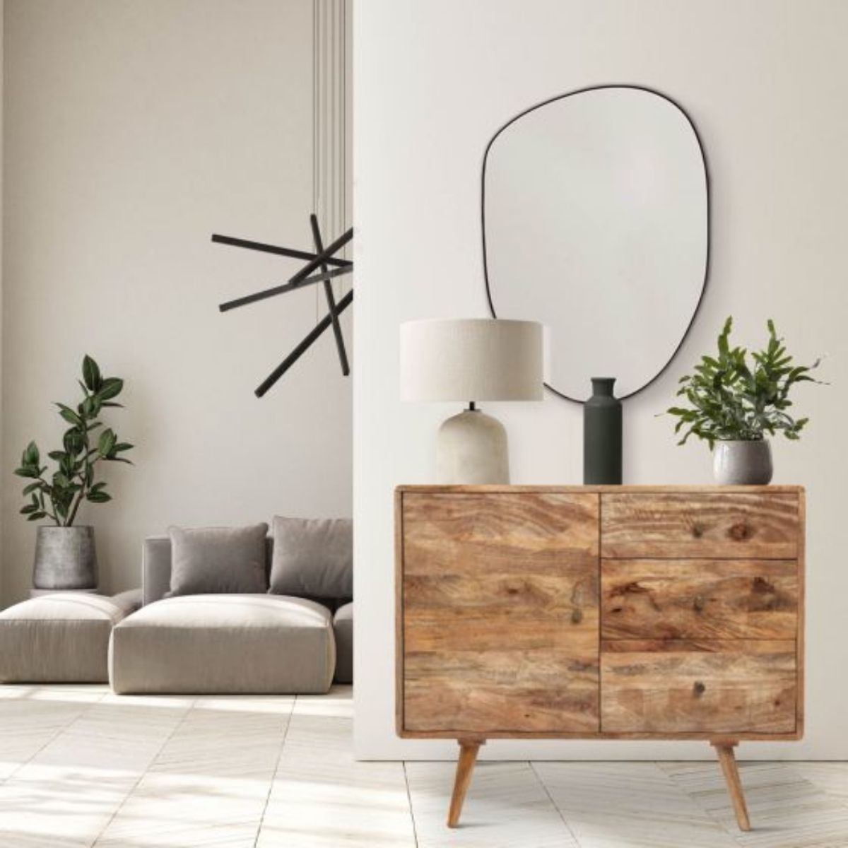 Trade Furniture Geo Mango 85cm Sideboard