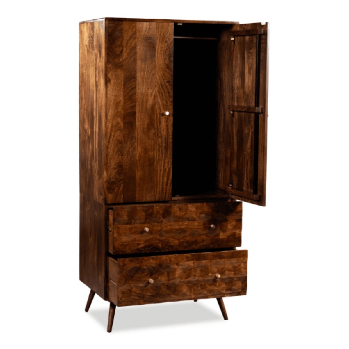 Trade Furniture Geo Mango 85cm Wardrobe