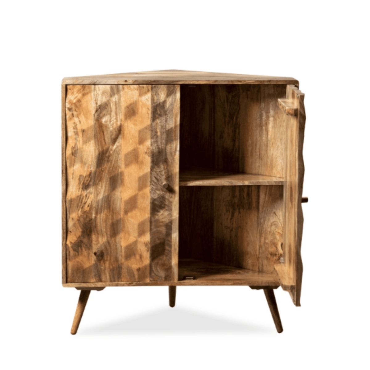 Trade Furniture Geo Mango 90cm Corner Sideboard