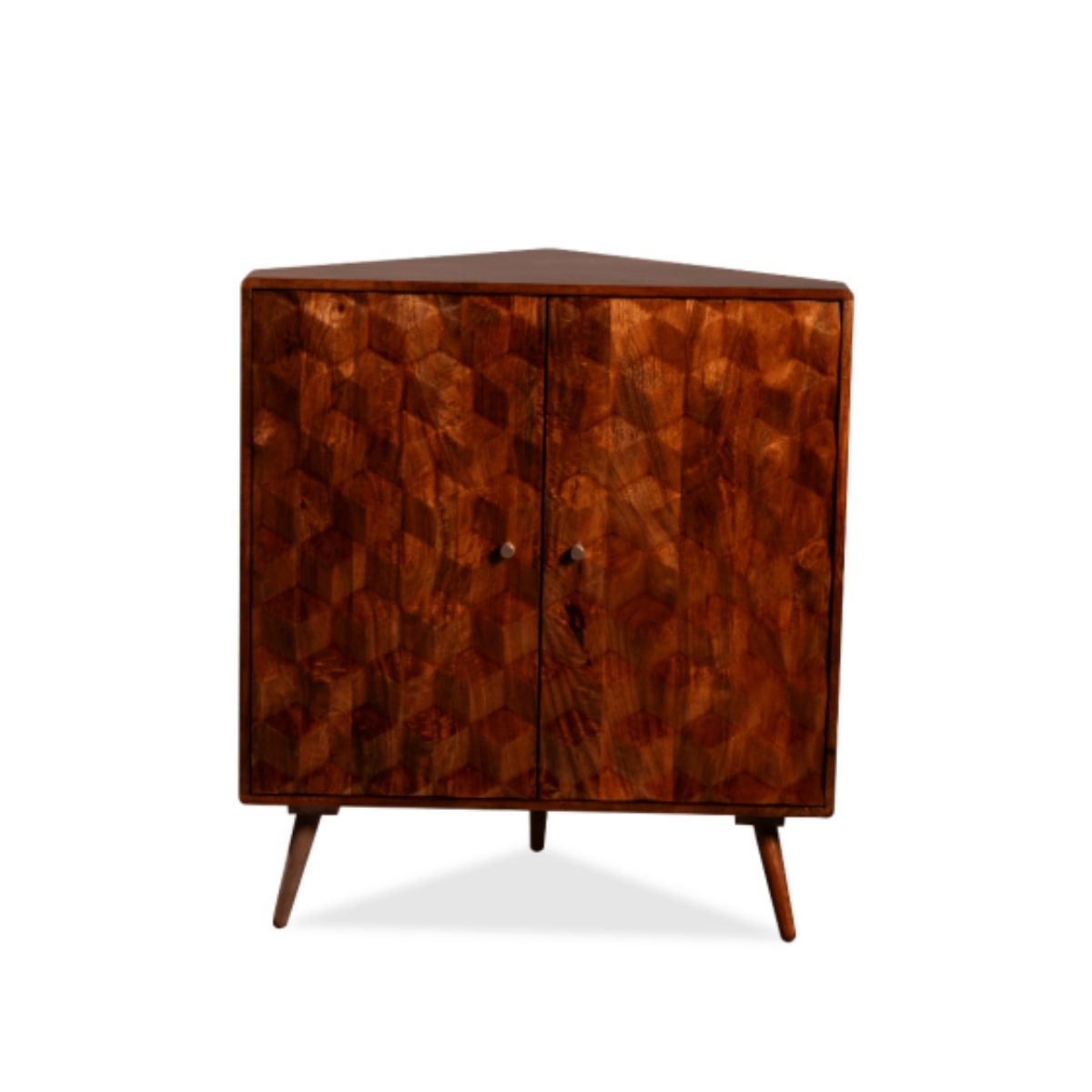 Trade Furniture Geo Mango 90cm Corner Sideboard
