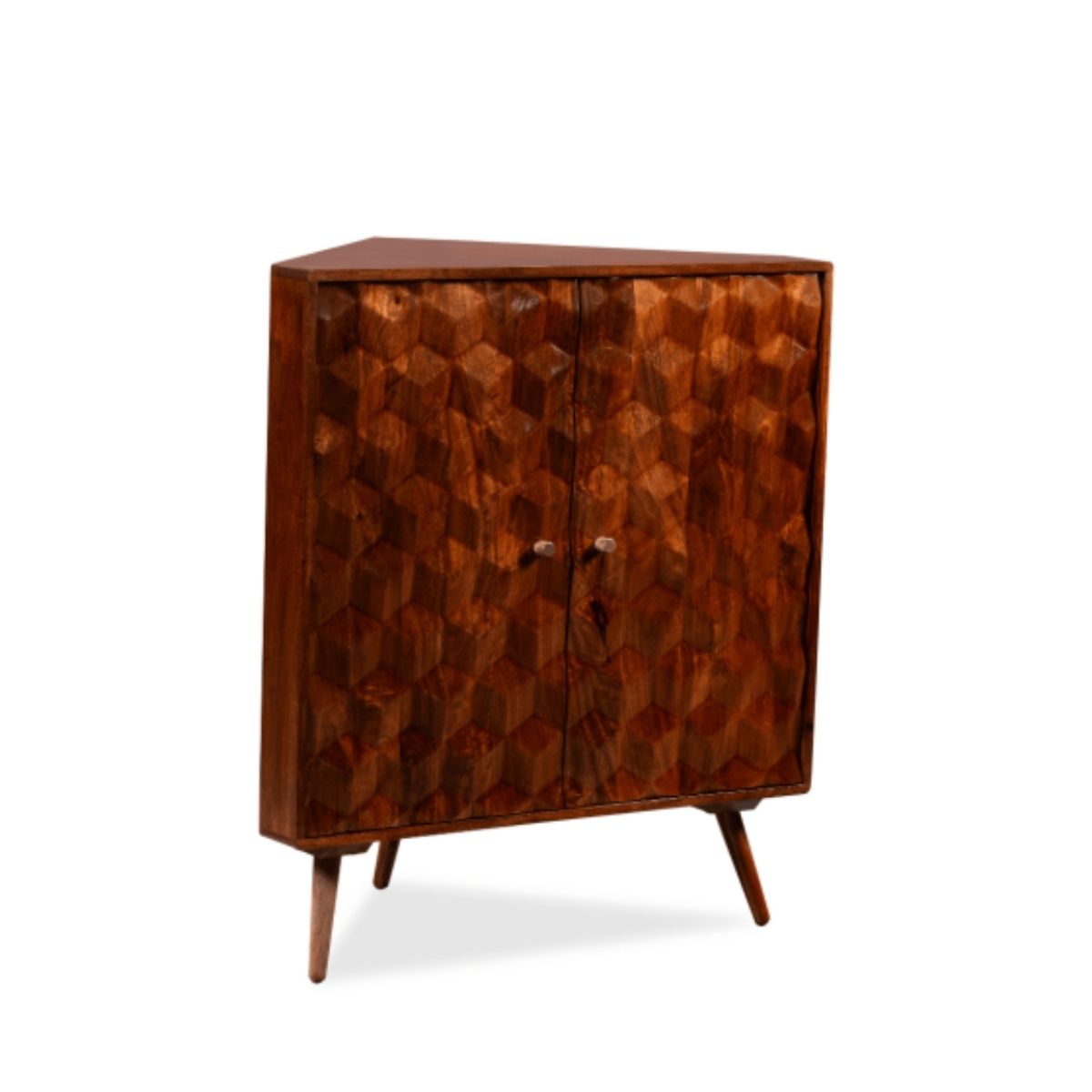 Trade Furniture Geo Mango 90cm Corner Sideboard