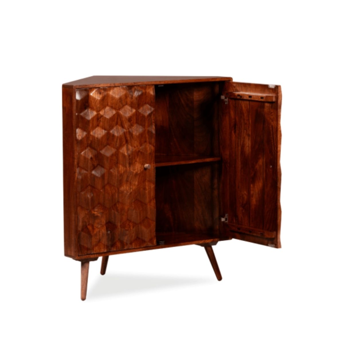 Trade Furniture Geo Mango 90cm Corner Sideboard