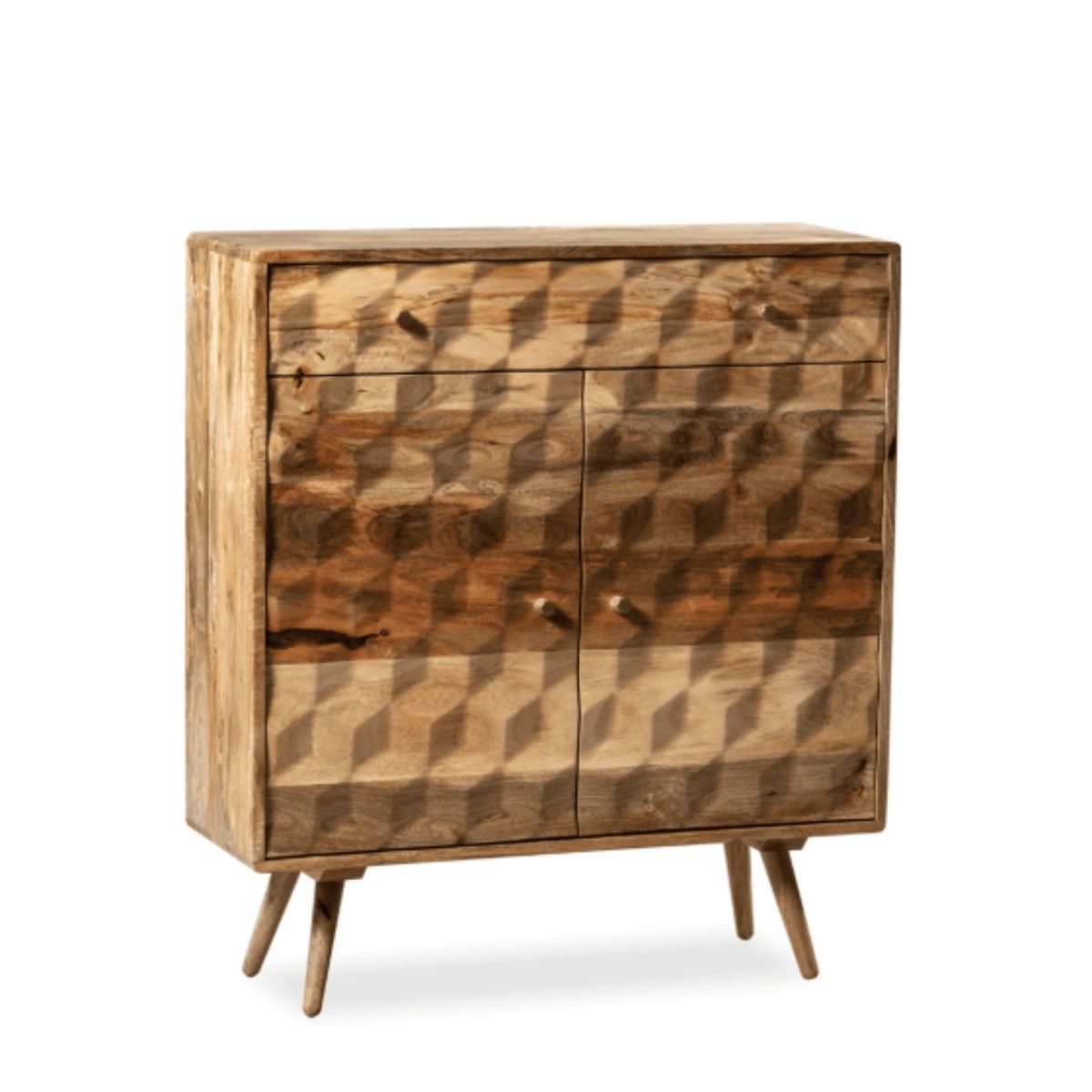 Trade Furniture Geo Mango 90cm Slim Sideboard