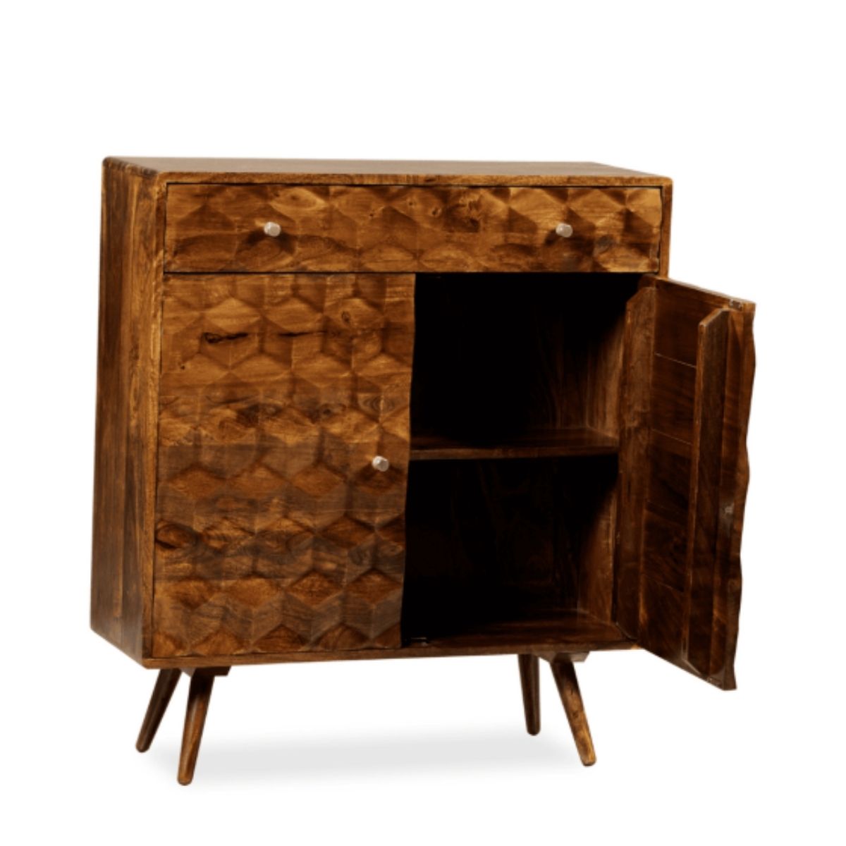 Trade Furniture Geo Mango 90cm Slim Sideboard