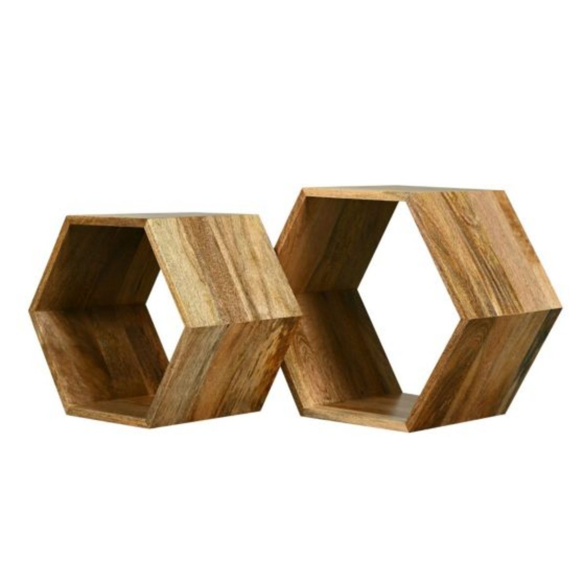 Trade Furniture Geo Mango Hexagon Nest of Tables