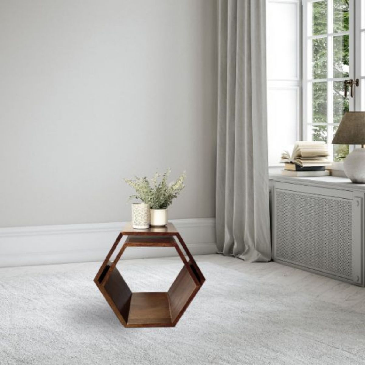 Trade Furniture Geo Mango Hexagon Nest of Tables