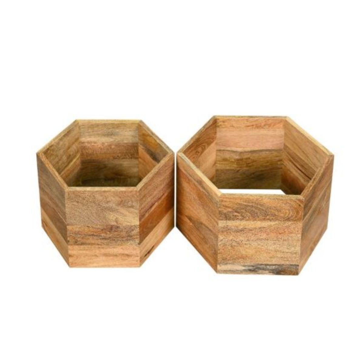 Trade Furniture Geo Mango Hexagon Nest of Tables