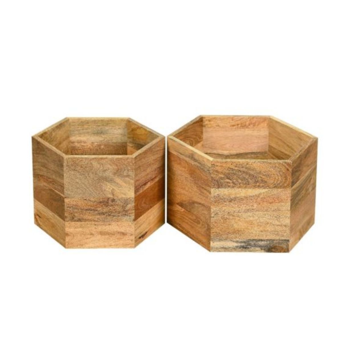 Trade Furniture Geo Mango Hexagon Nest of Tables
