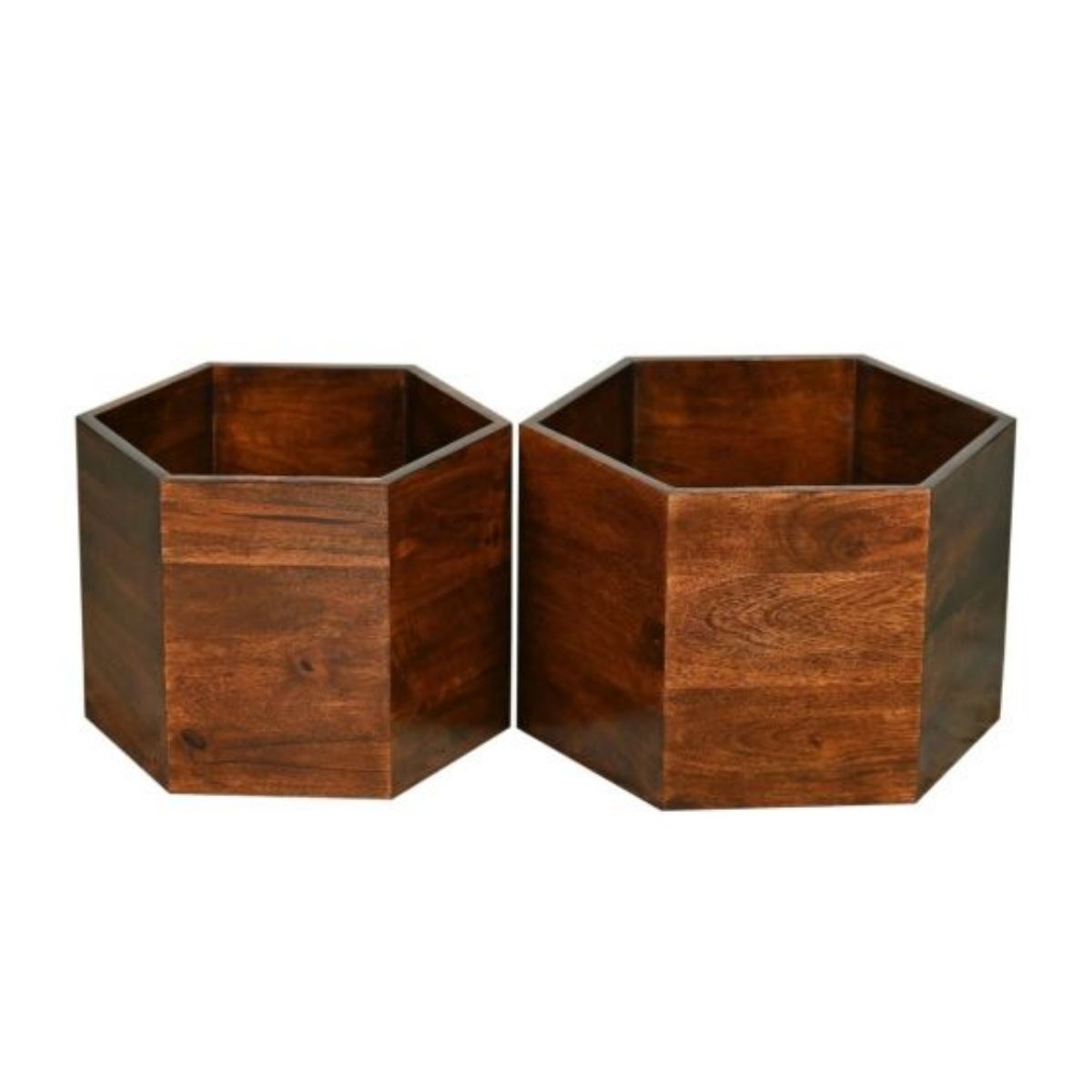 Trade Furniture Geo Mango Hexagon Nest of Tables