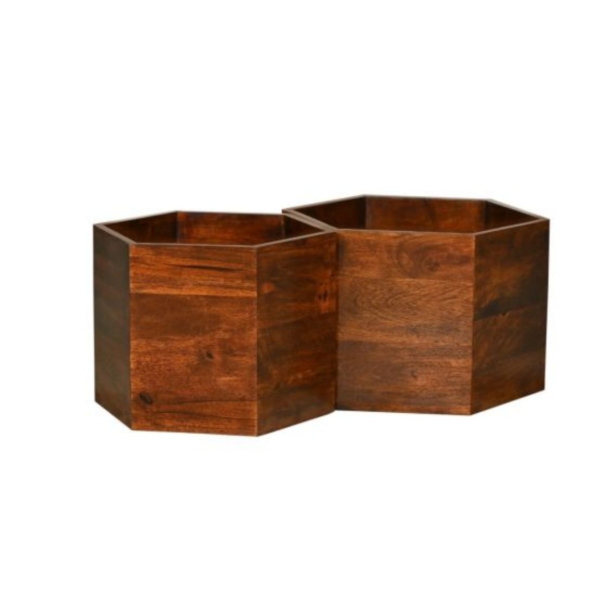 Trade Furniture Geo Mango Hexagon Nest of Tables