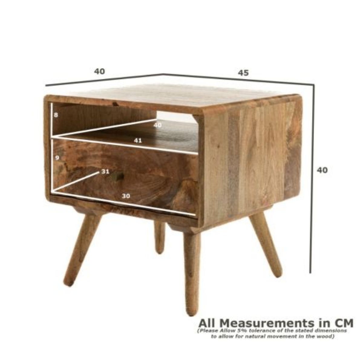 Trade Furniture Geo Mango Side Table