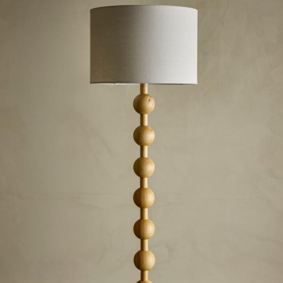 Bloomingville Giacoma Floor Lamp - Natural Rubberwood