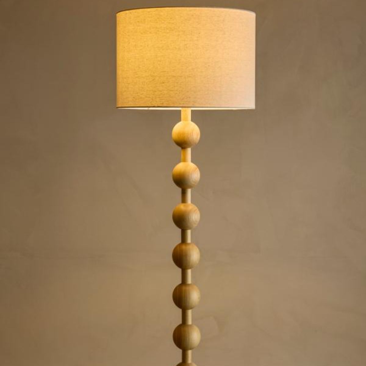 Bloomingville Giacoma Floor Lamp - Natural Rubberwood