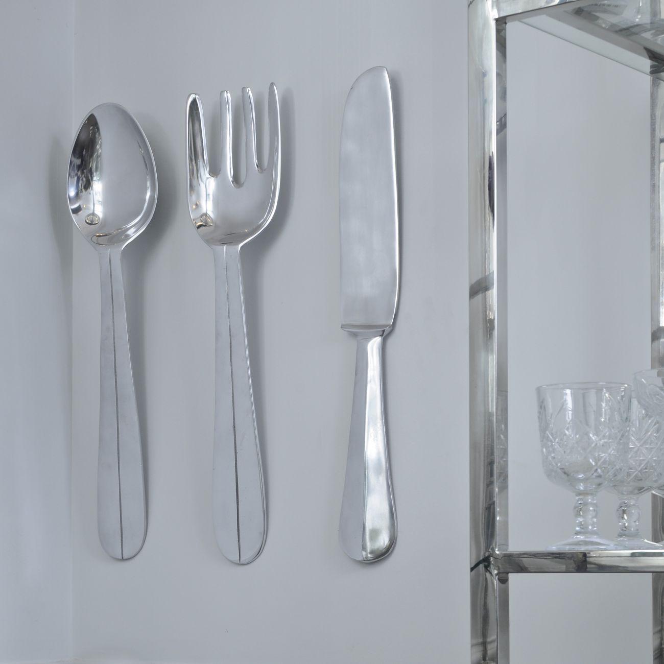 Giant Cutlery Kitchen Wall Hanging Decor-Beaumonde