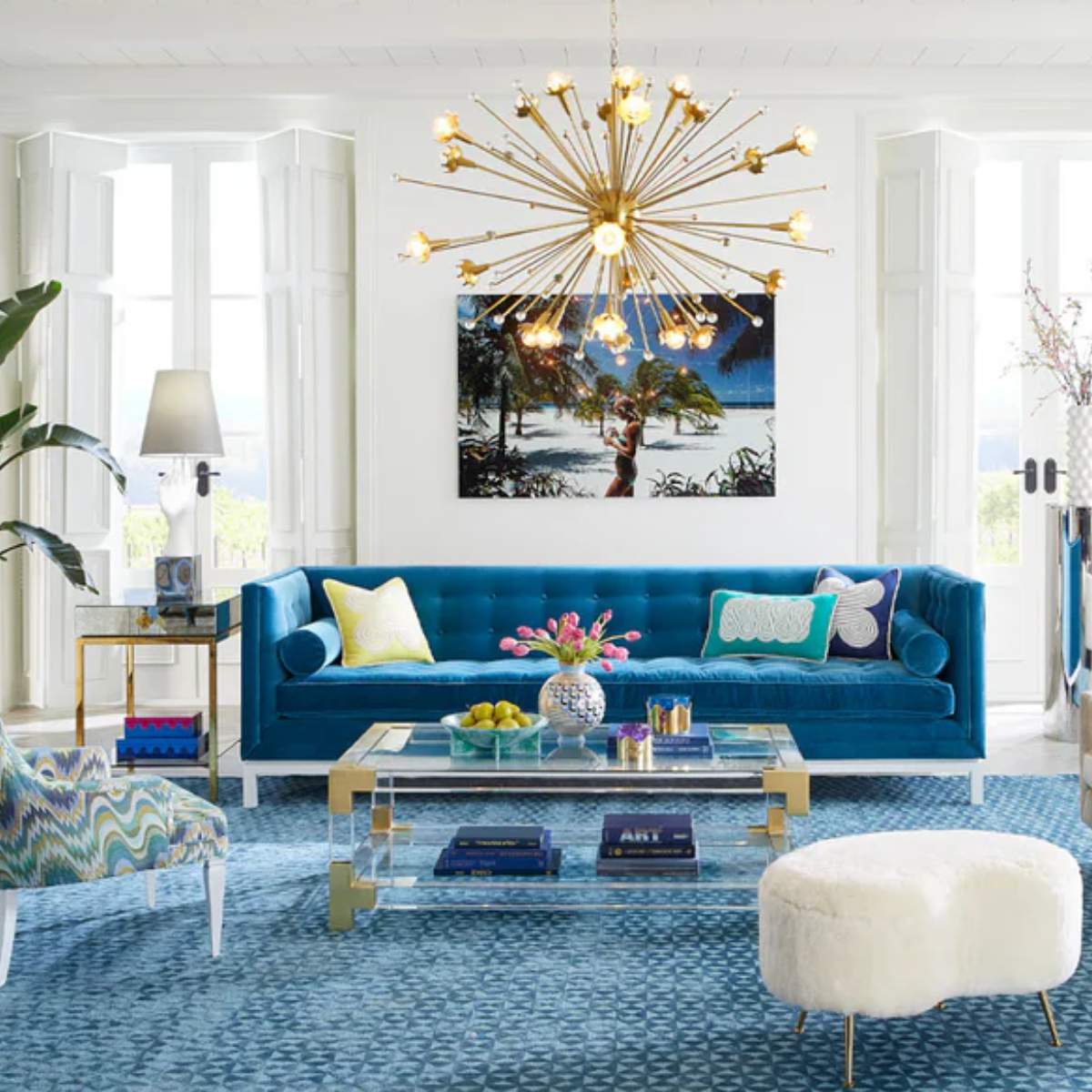 Jonathan Adler Giant Sputnik Chandelier