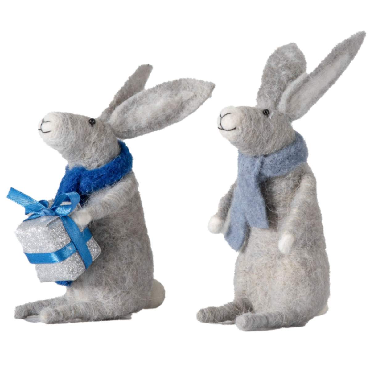 Gallery Direct Gifting Hares Set of 2