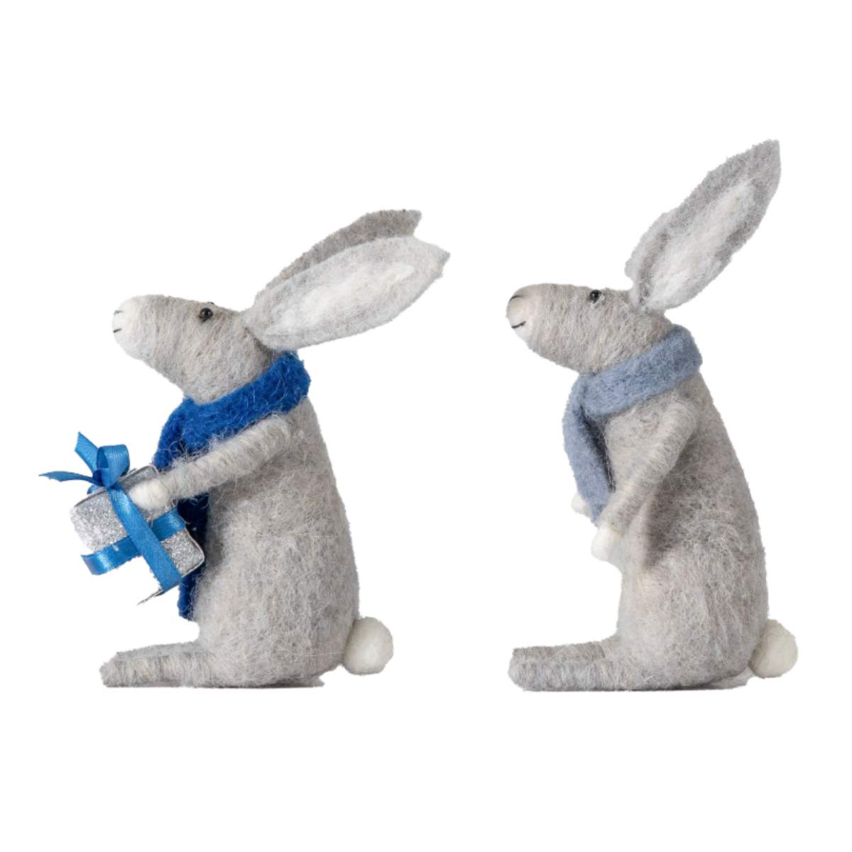 Gallery Direct Gifting Hares Set of 2