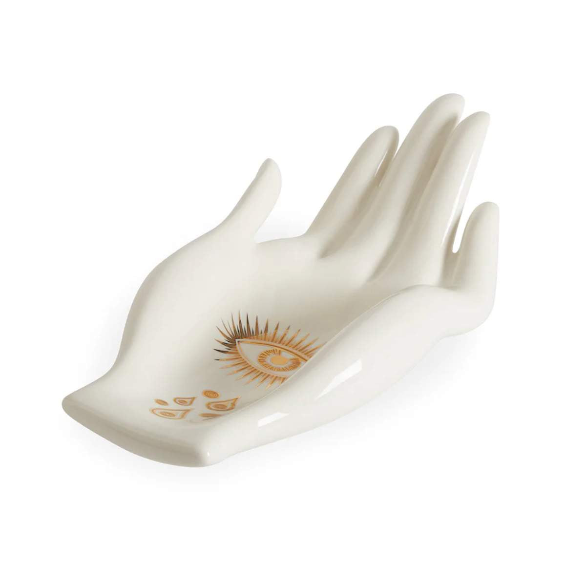 Jonathan Adler Gilded Eve Fruit Bowl