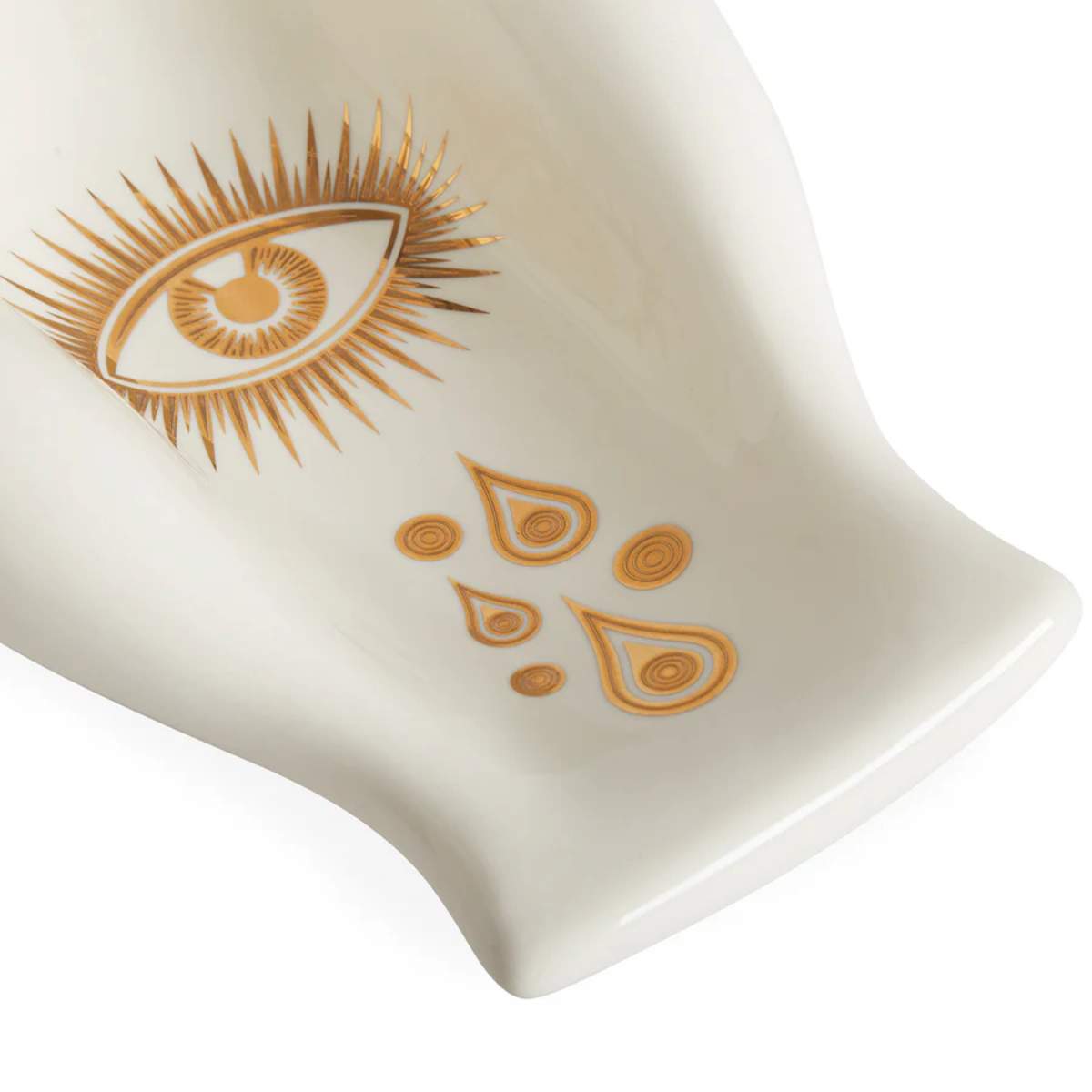 Jonathan Adler Gilded Eve Fruit Bowl