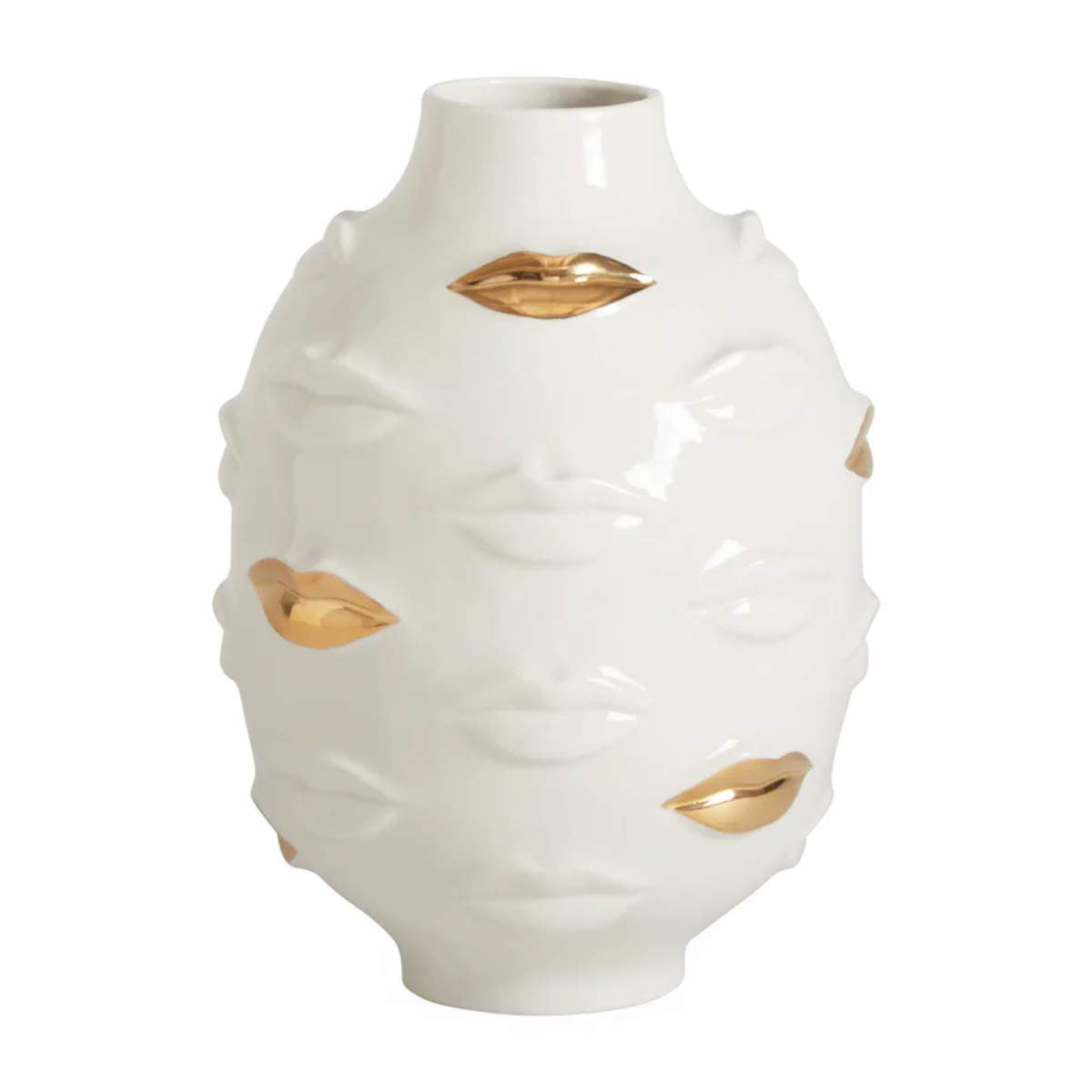 Jonathan Adler Gilded Gala Round Vase