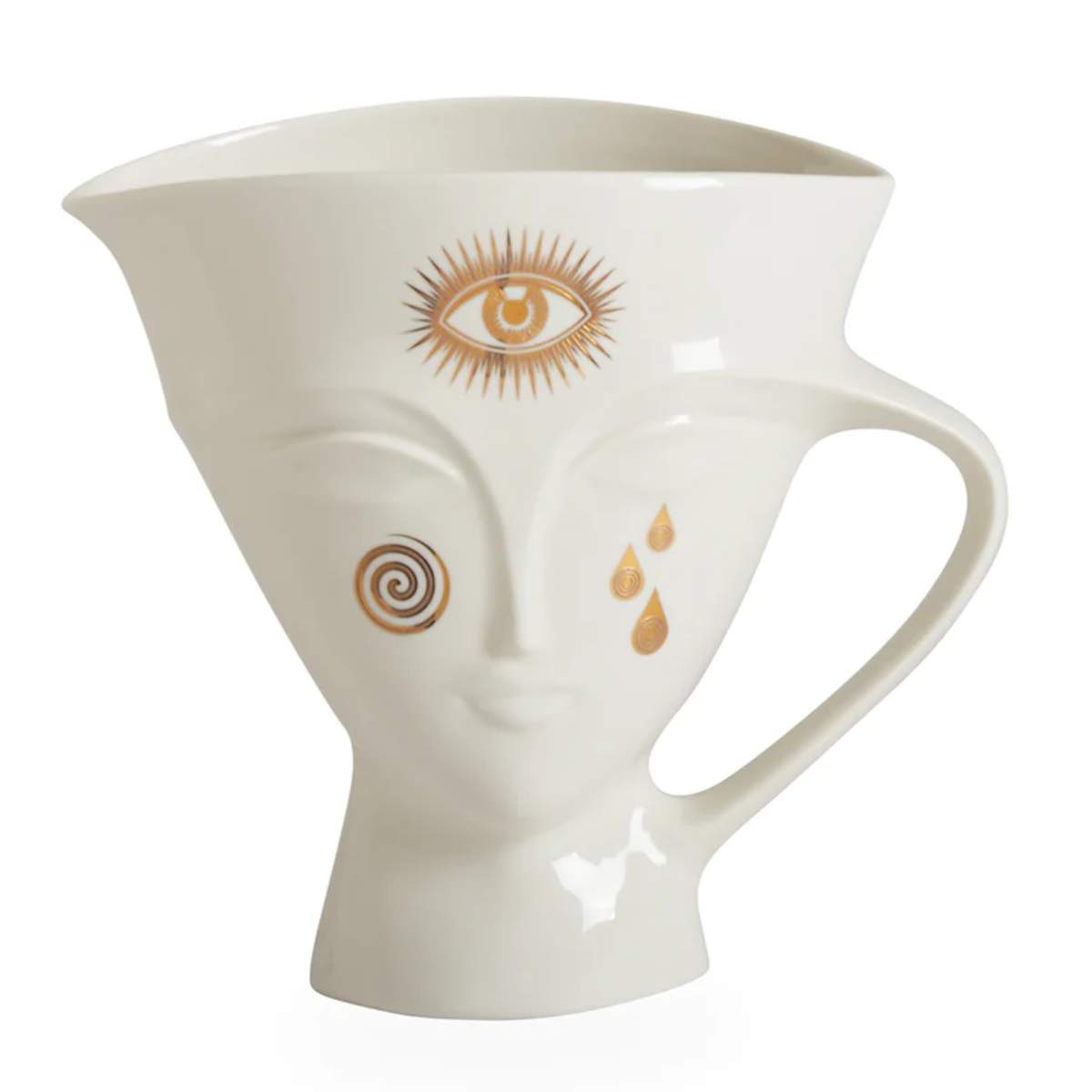 Jonathan Adler Gilded Giuliette Pitcher
