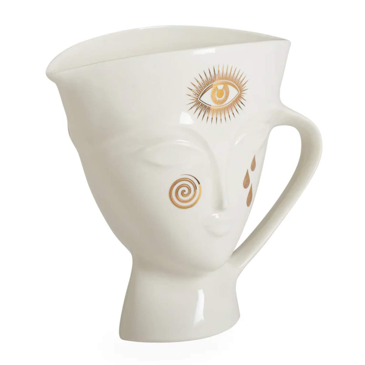 Jonathan Adler Gilded Giuliette Pitcher