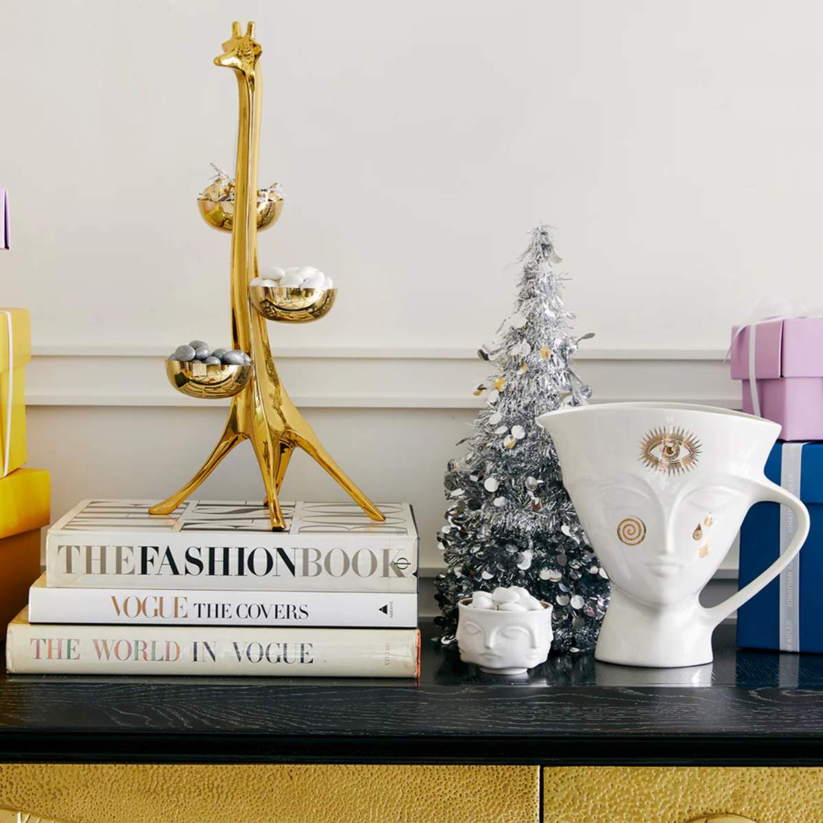 Jonathan Adler Gilded Giuliette Pitcher