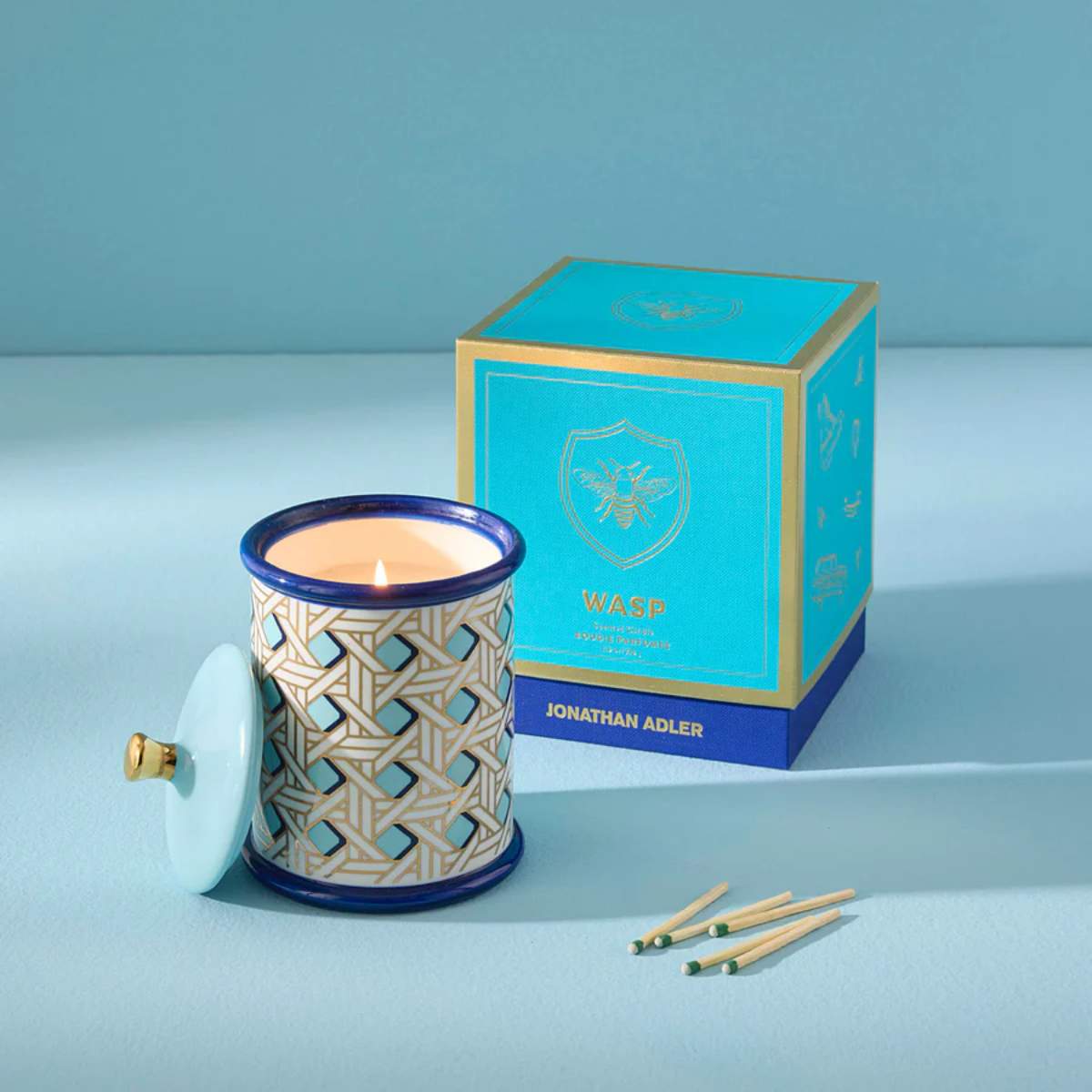 Jonathan Adler Gilded Wasp Candle