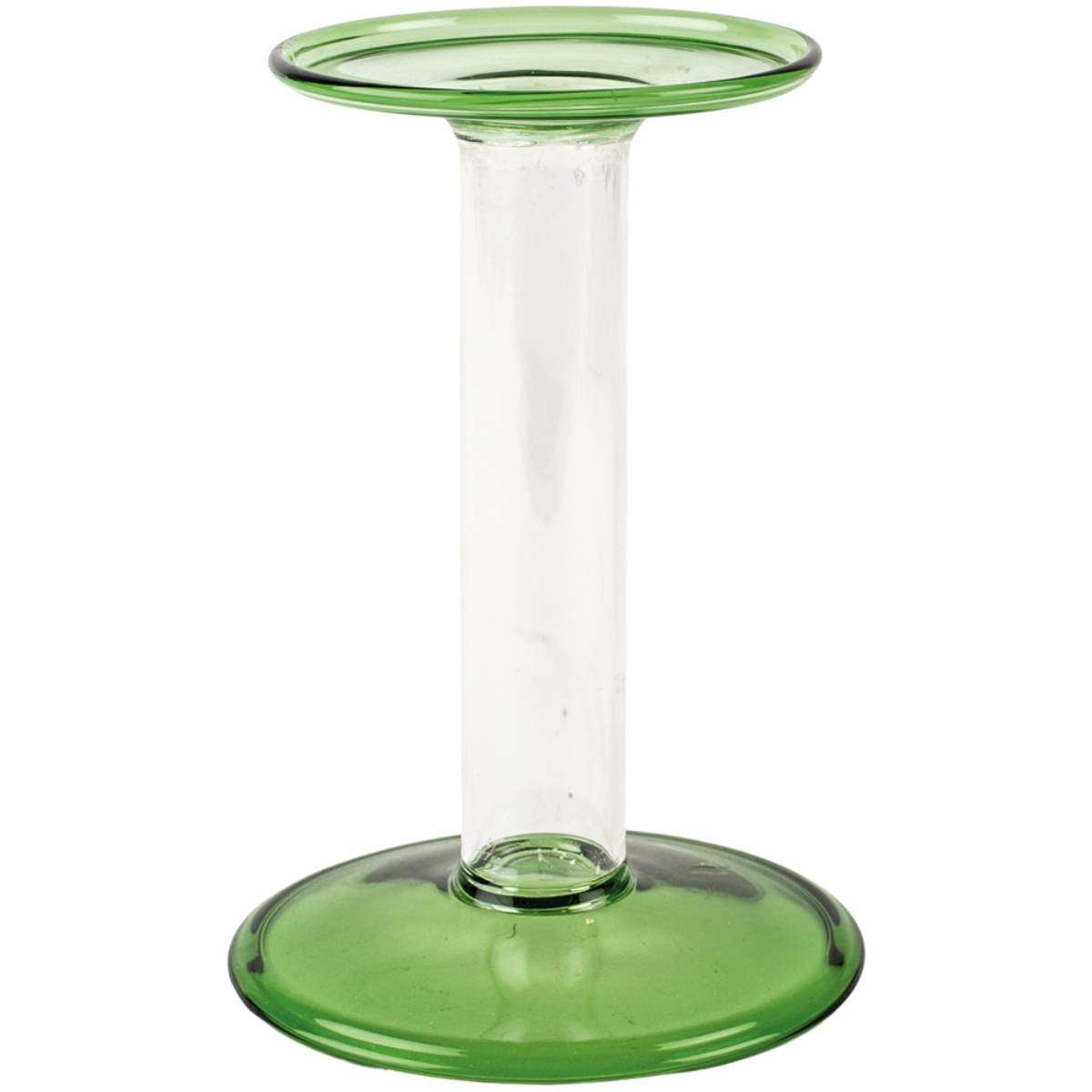 Grand Illusions Glass Candle Holder Fern Medium