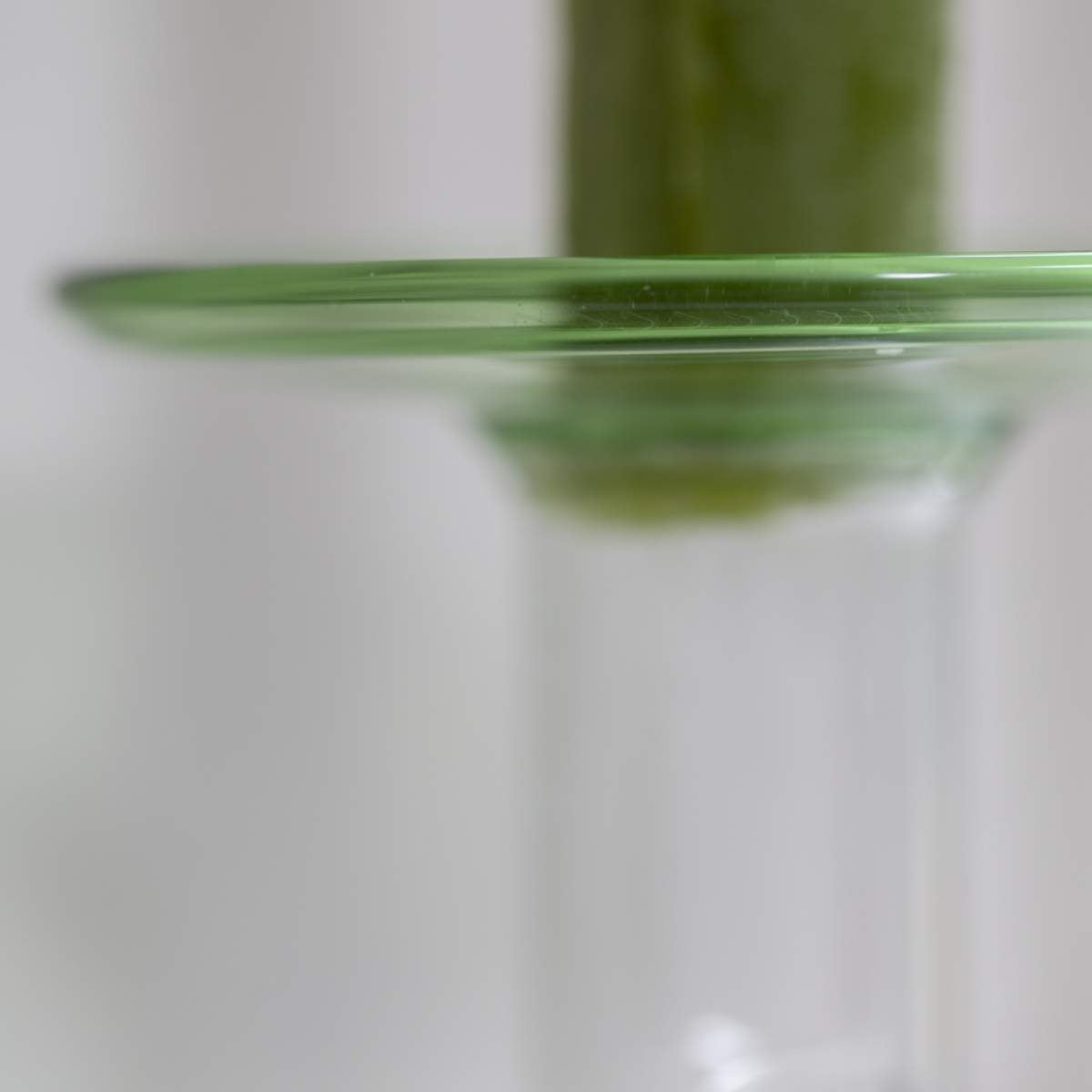 Grand Illusions Glass Candle Holder Fern Medium