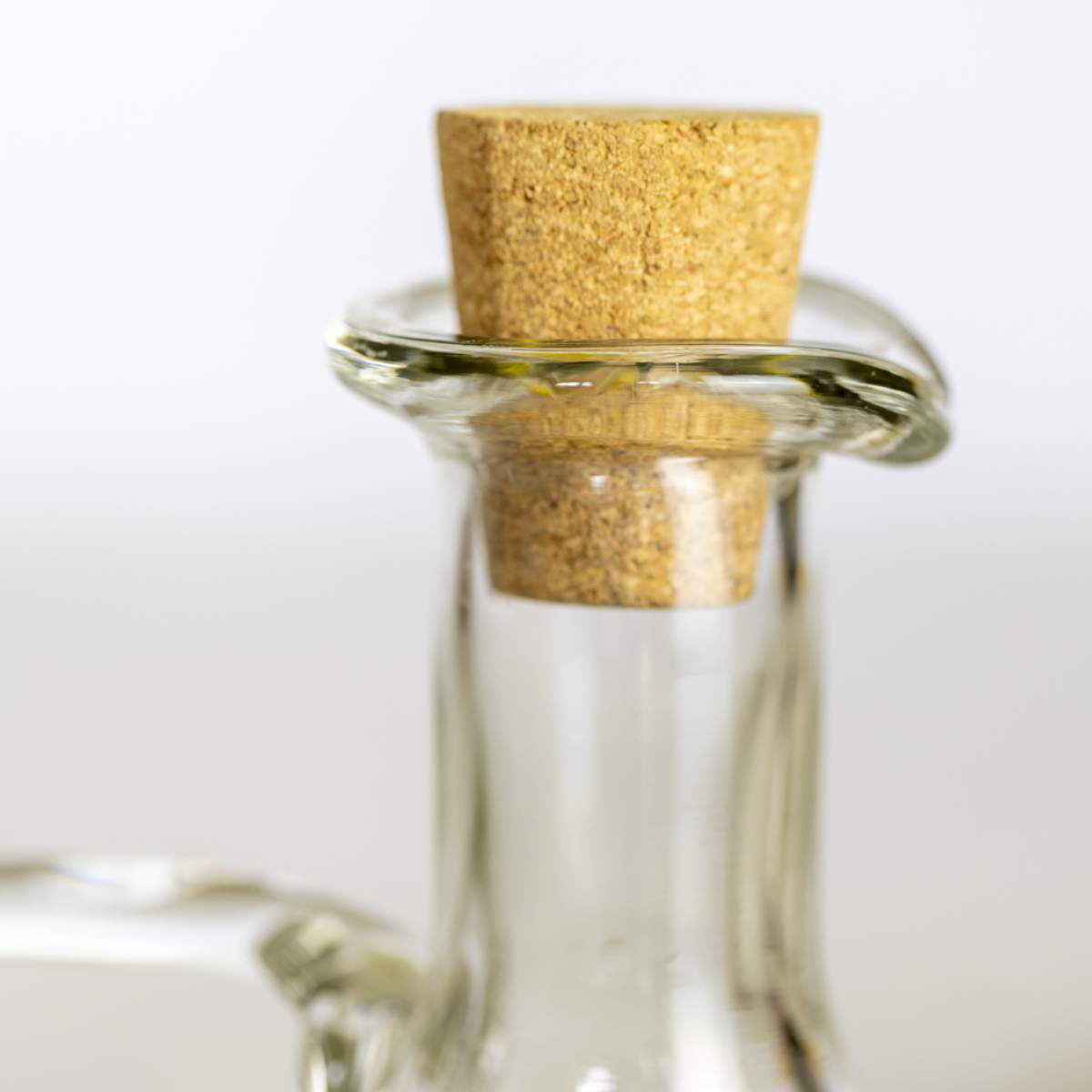 Grand Illusions Glass Cruet With Cork