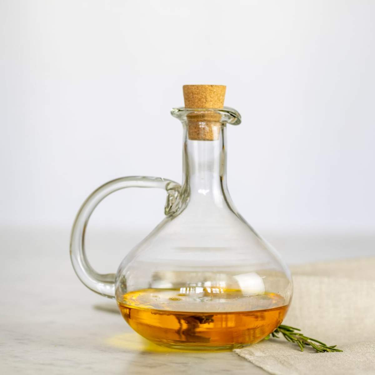 Grand Illusions Glass Cruet With Cork