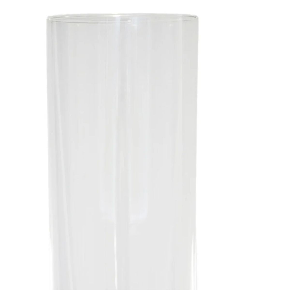 Ivyline Glass Cylinder Lantern With Sand H31cm D12cm