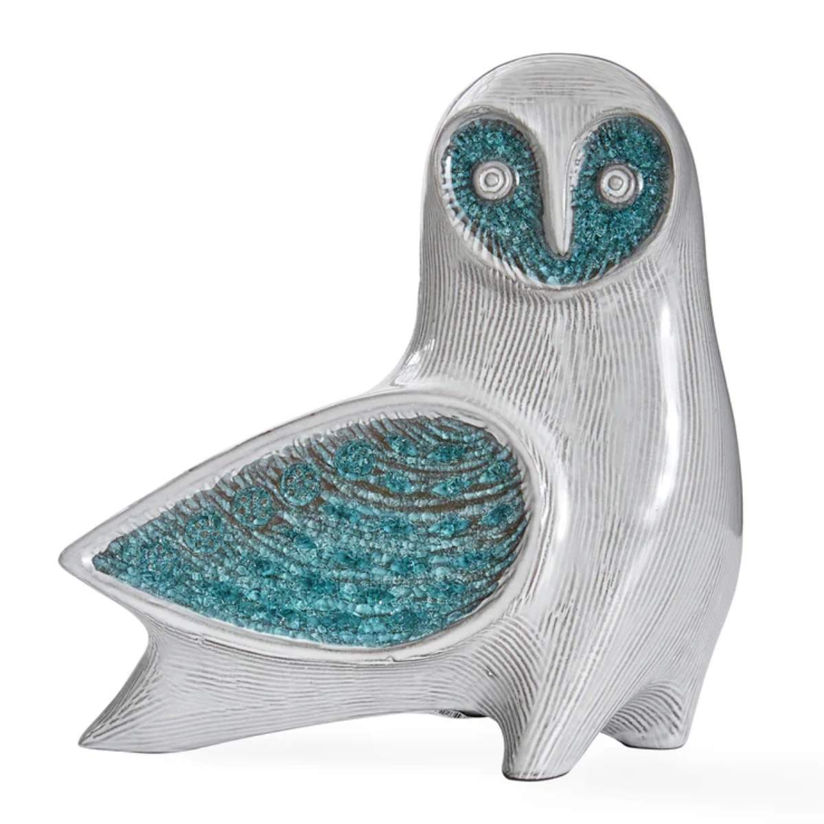 Jonathan Adler Glass Menagerie Barn Owl