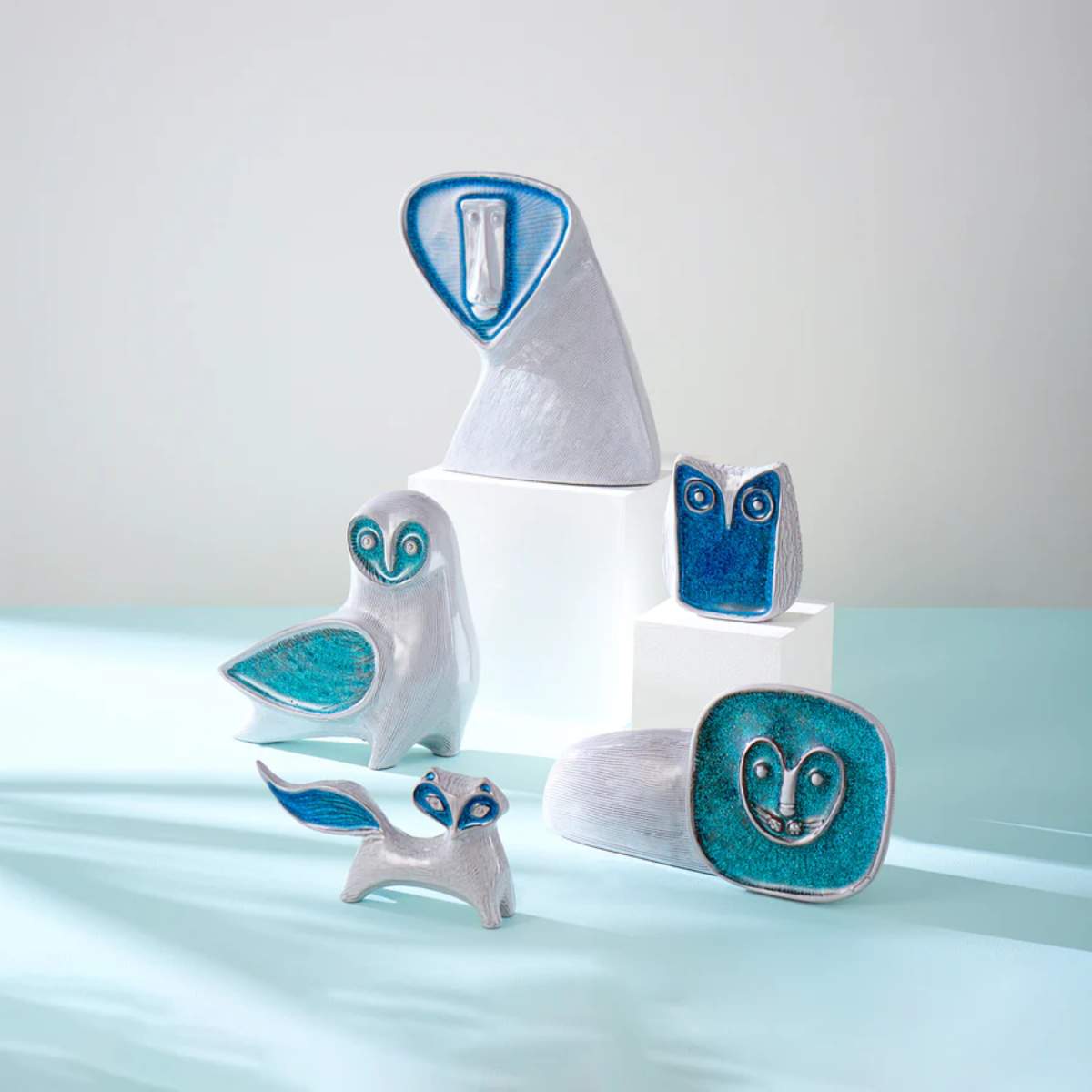 Jonathan Adler Glass Menagerie Barn Owl