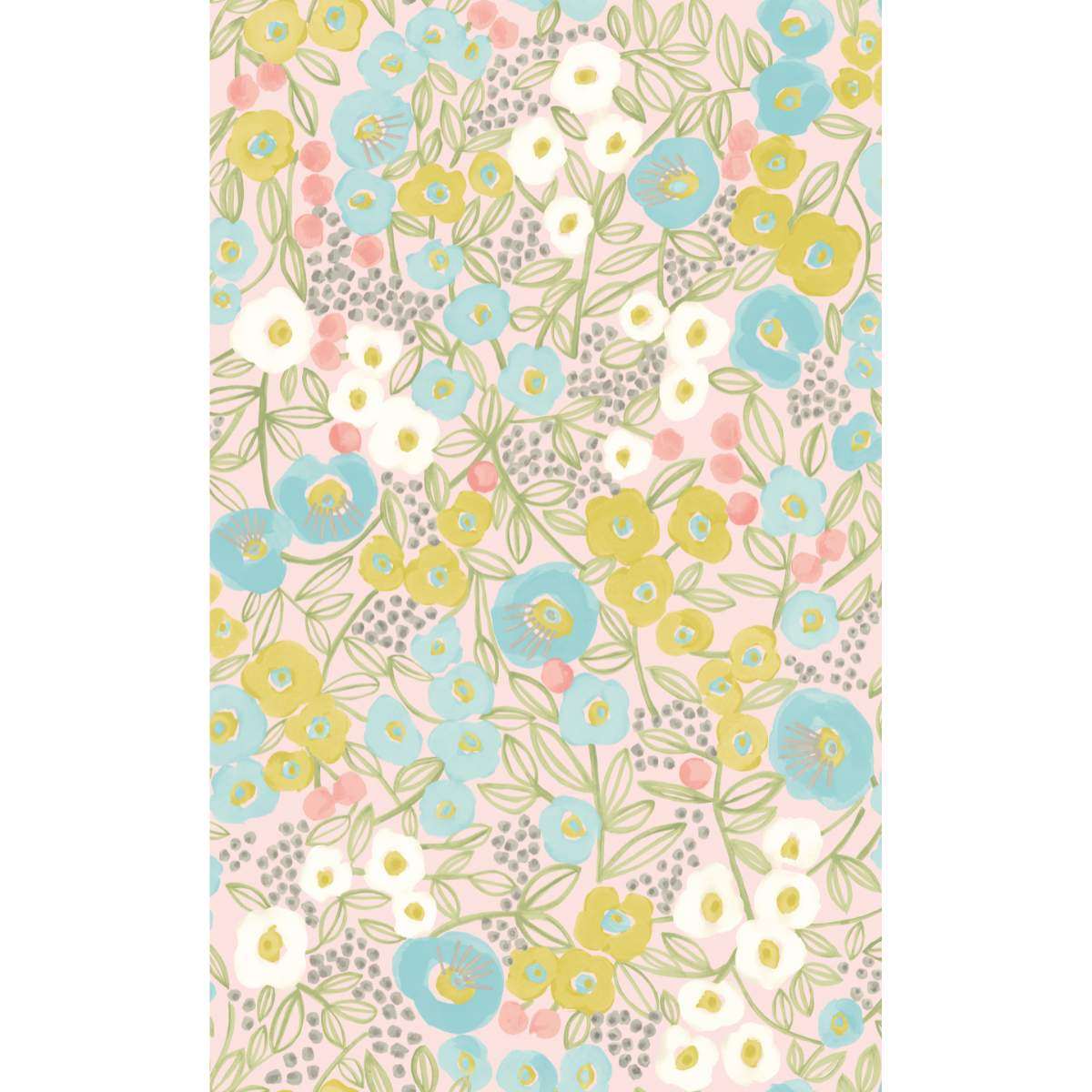 Ohpopsi Glasshouse Flora - Blush & Lime