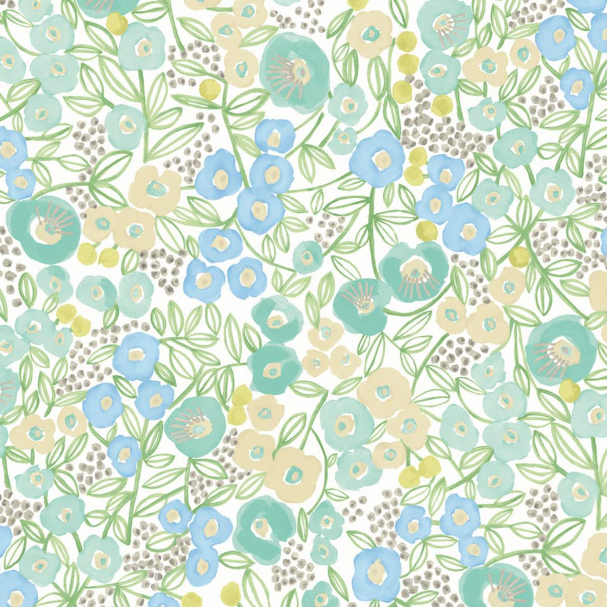 Ohpopsi Glasshouse Flora - Teal